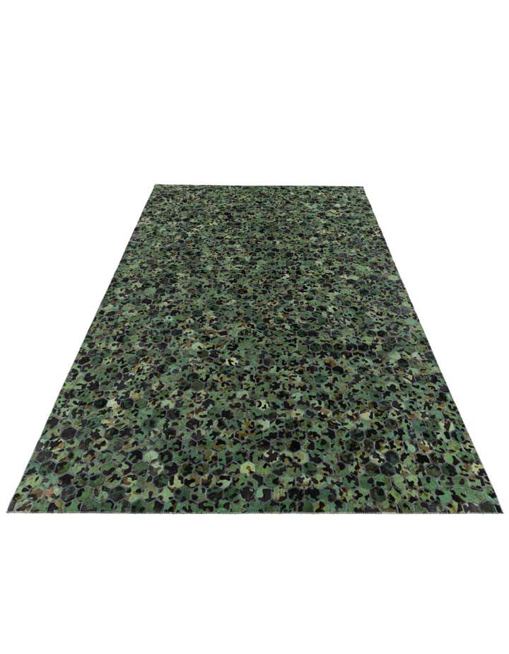 5' x 7' 9 Cowhide Stocks Rug