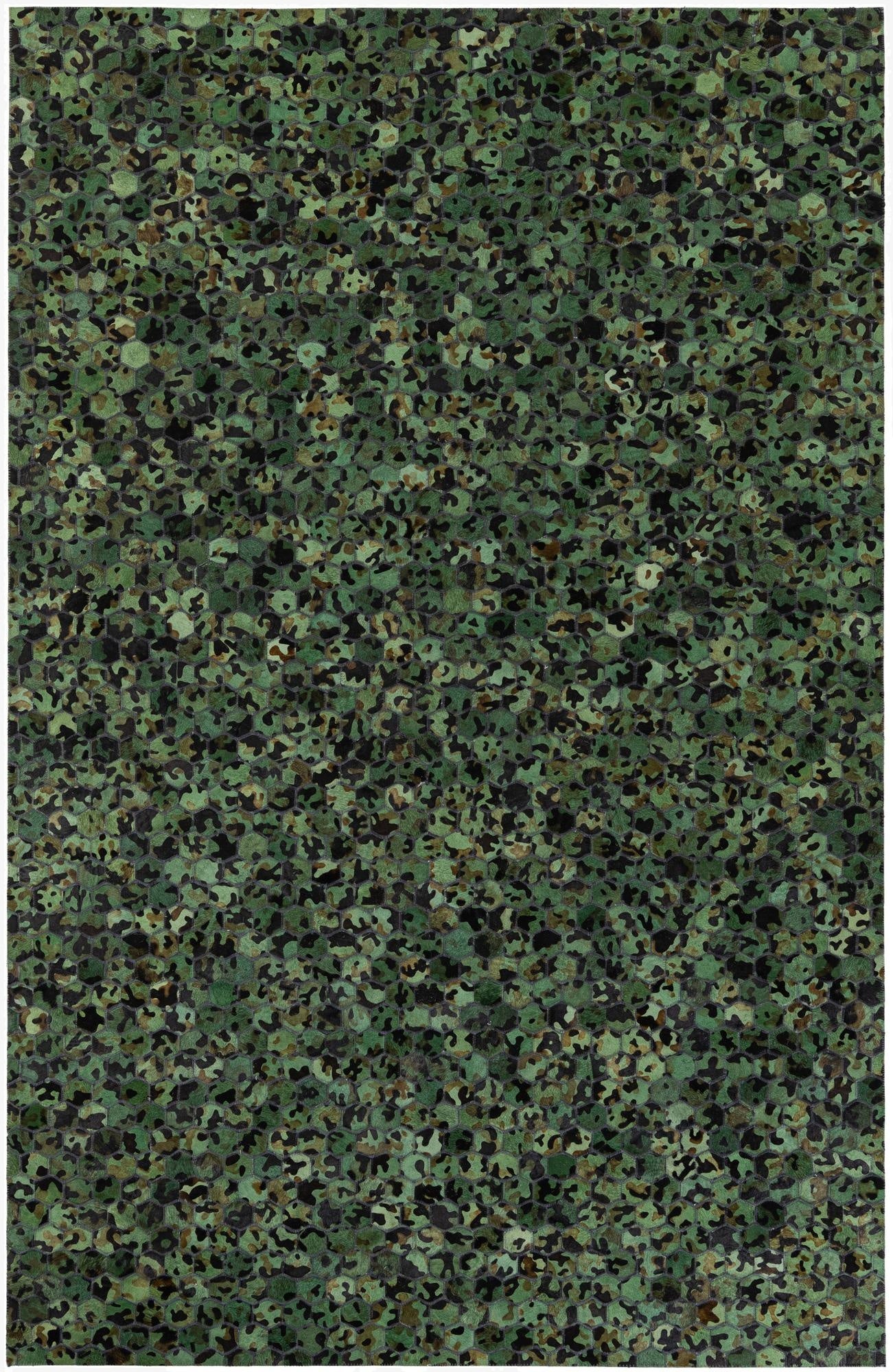 5' 1 x 7' 11 Cowhide Stocks Rug