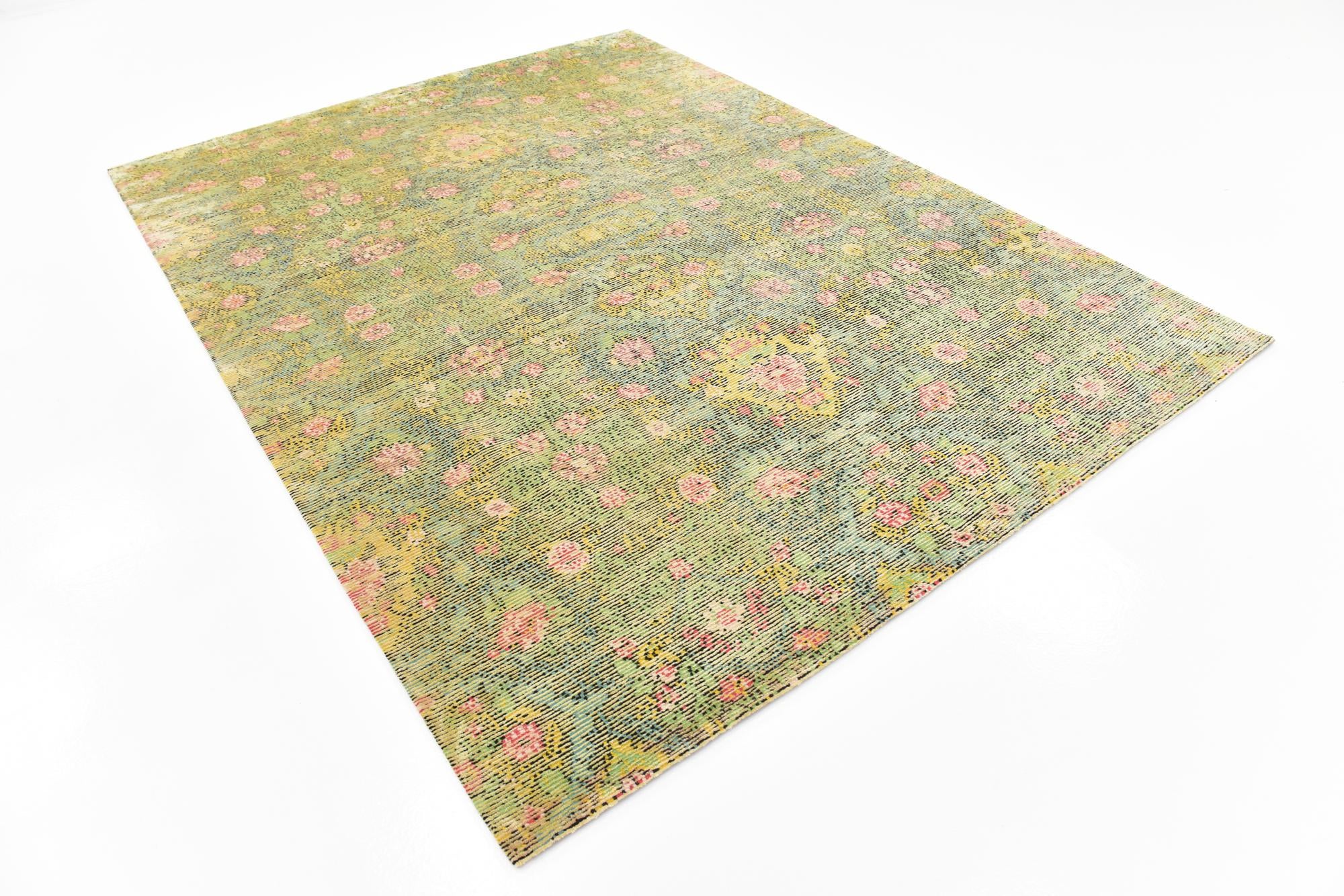 6' x 8' 2 Hand Knotted Darya Rug