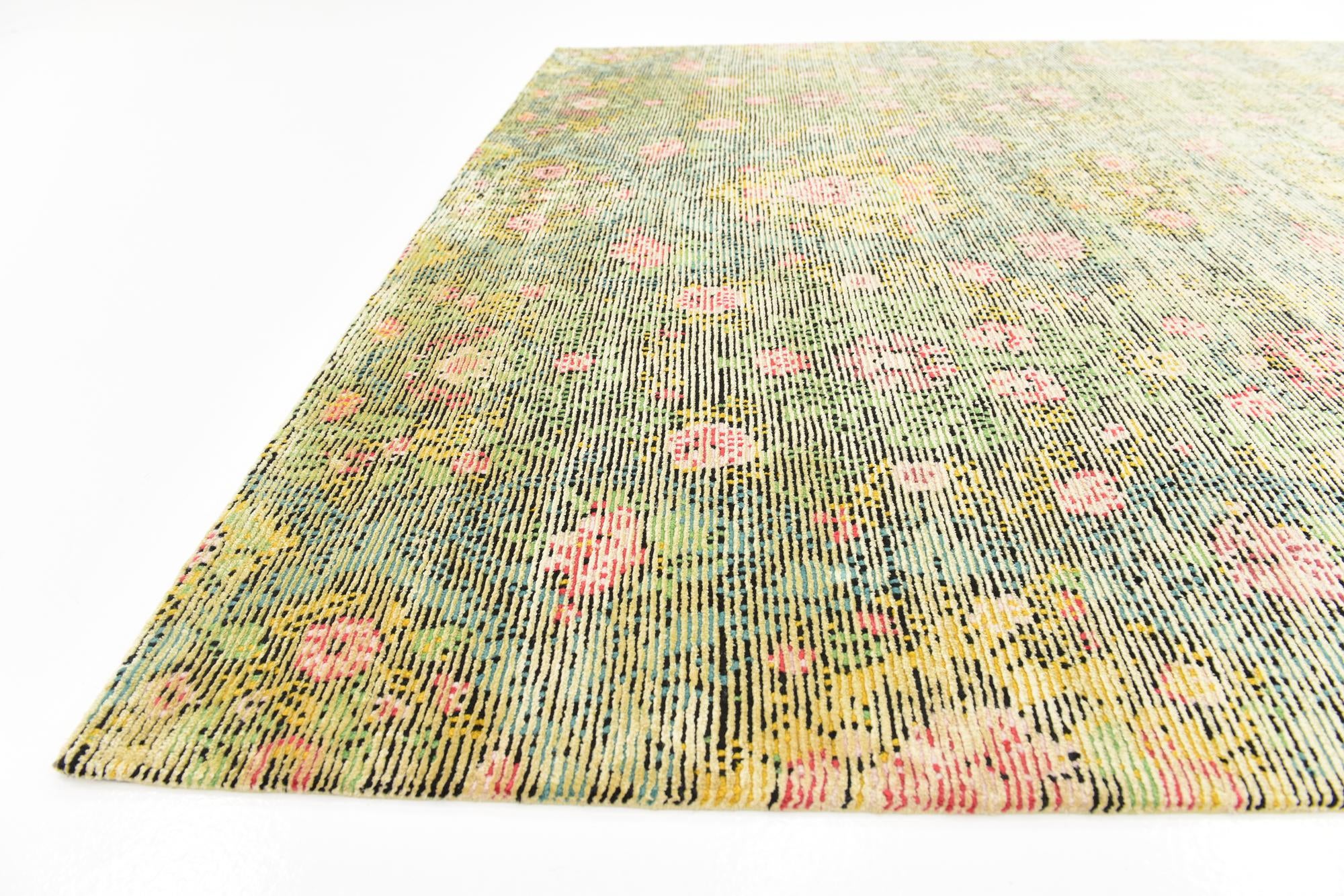 6' x 8' 2 Hand Knotted Darya Rug