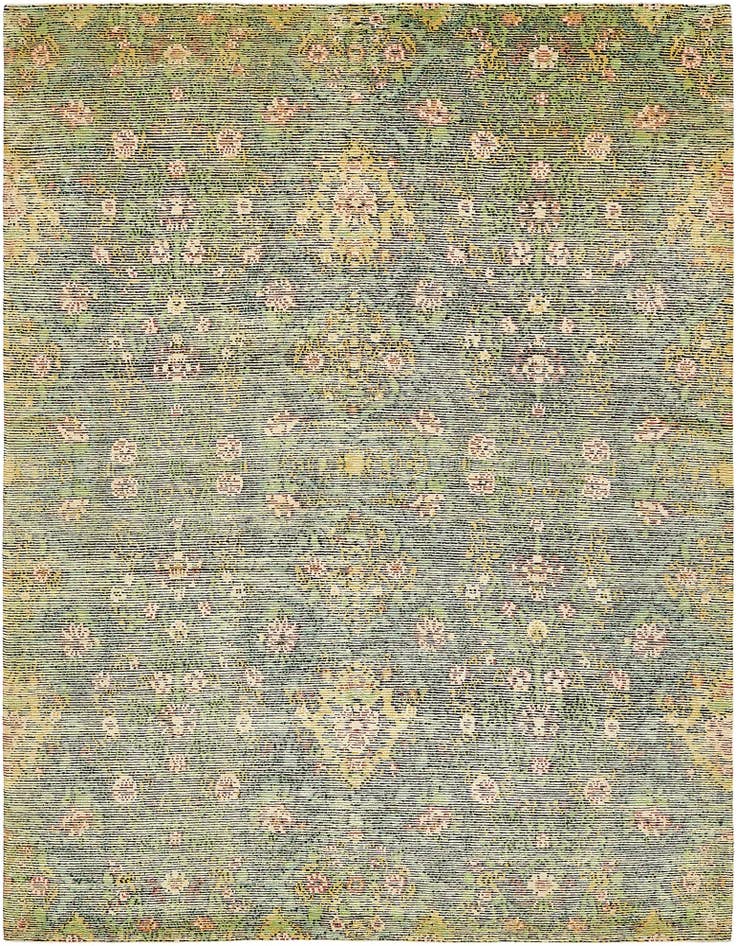 Detail image of 6' x 8' 2 Hand Knotted Darya Rug