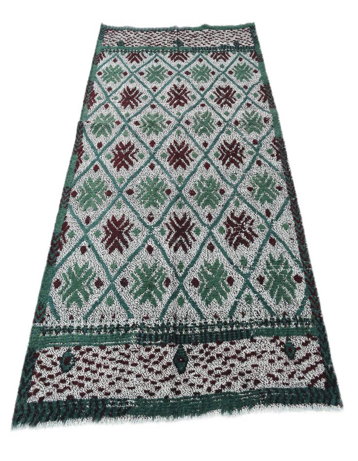 Detail image of 4' 10 x 6' 11  Hand Knotted Darya Wool Rug