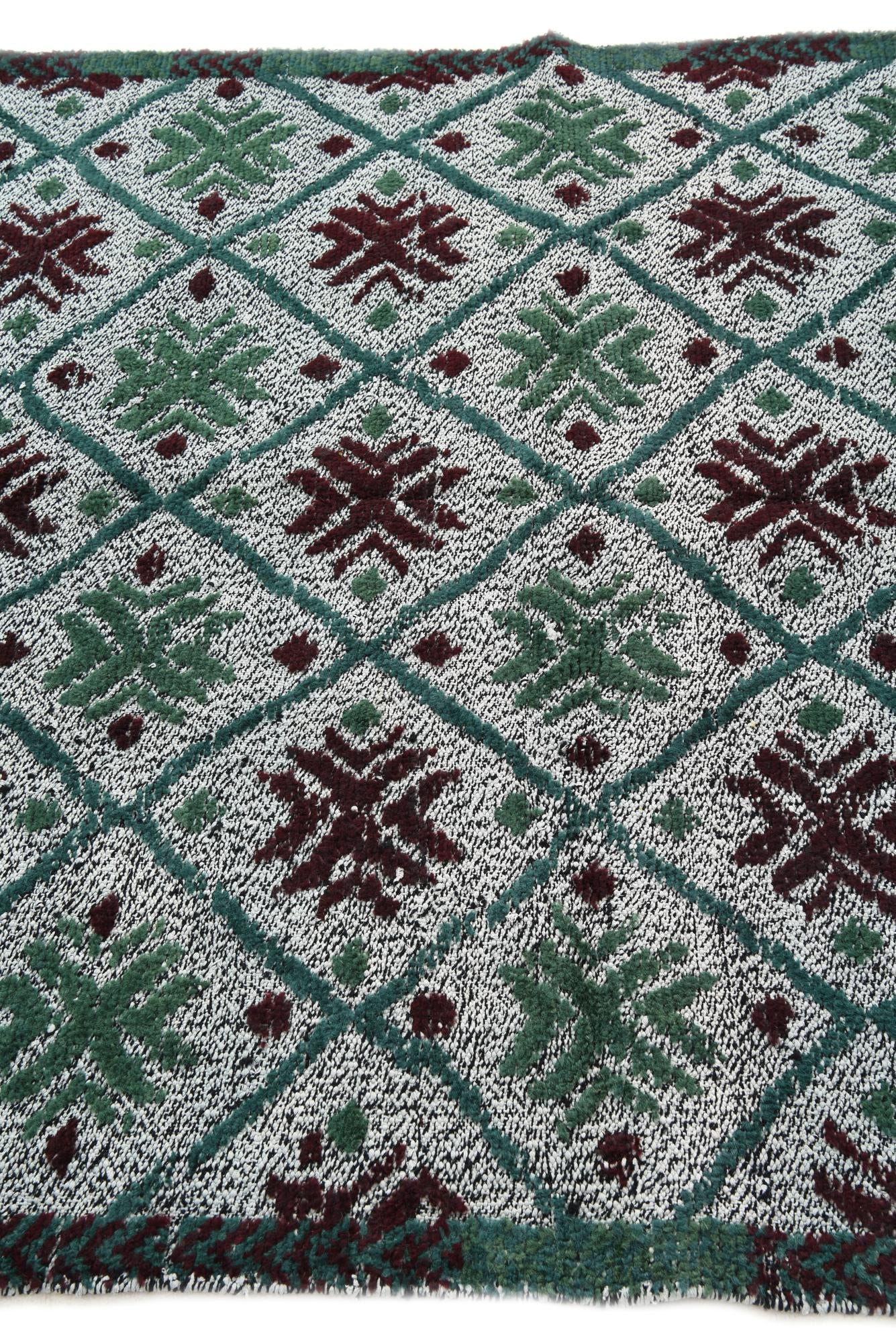 4' 10 x 6' 11 Hand Knotted Darya Wool Rug