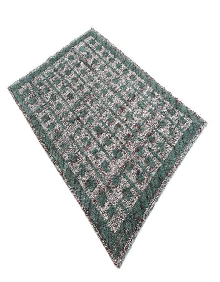 Detail image of 5' x 6' 8  Hand Knotted Darya Wool Rug