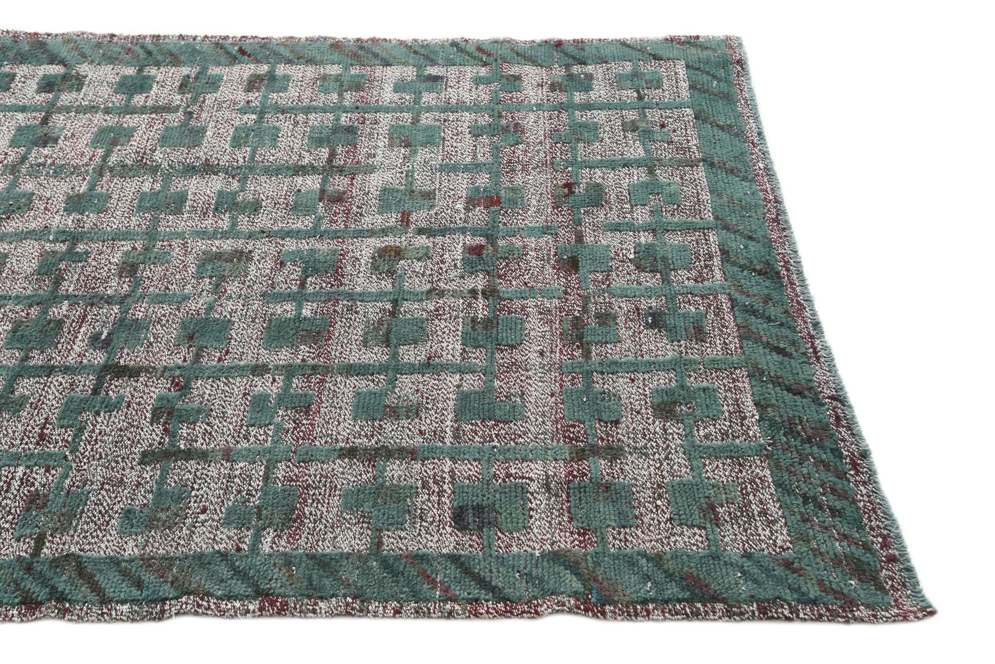 5' x 6' 8 Hand Knotted Darya Wool Rug
