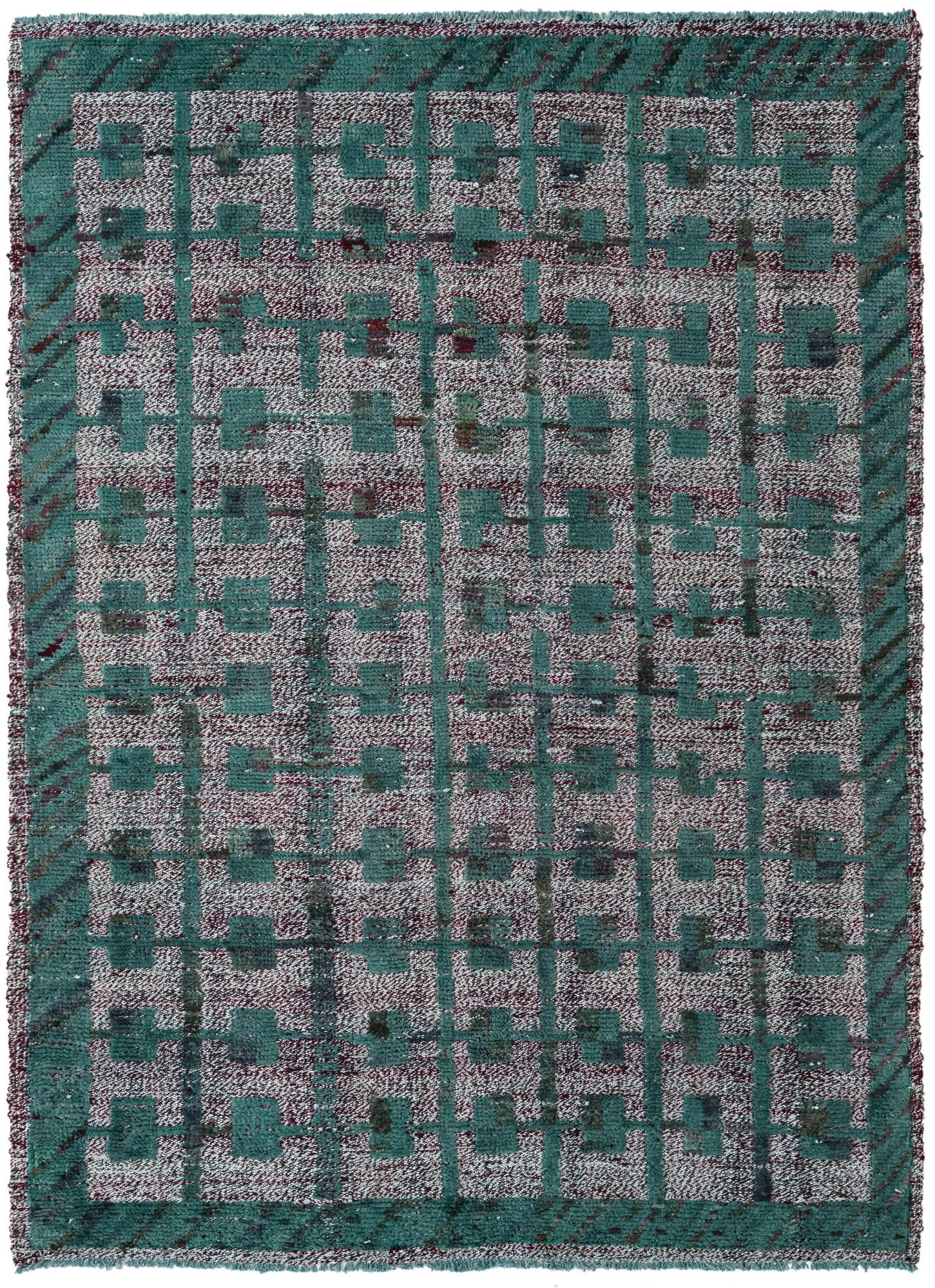 5' x 6' 8 Hand Knotted Darya Wool Rug