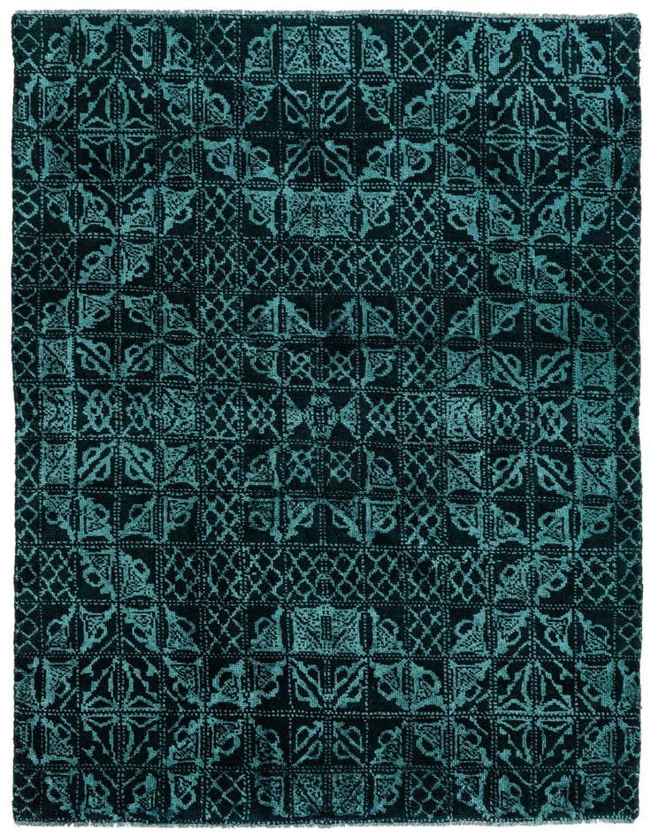 Detail image of 5' x 8' Hand Knotted Darya Rug