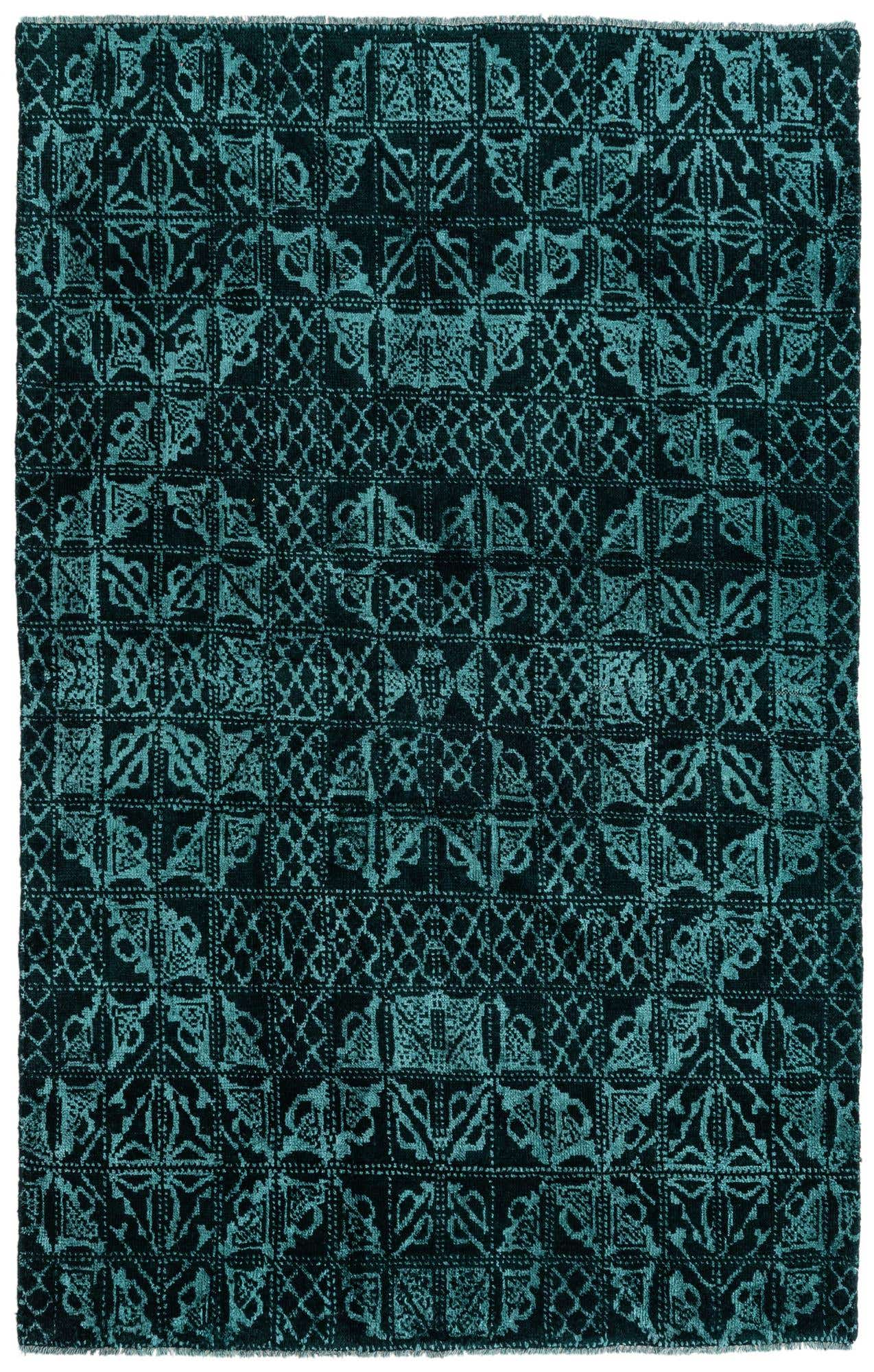 5' x 8' Hand Knotted Darya Rug