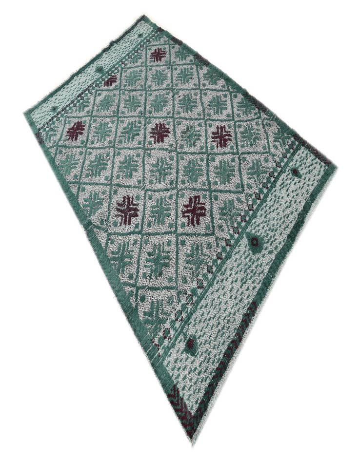 Detail image of 5' 5 x 8' 1  Hand Knotted Darya Wool Rug