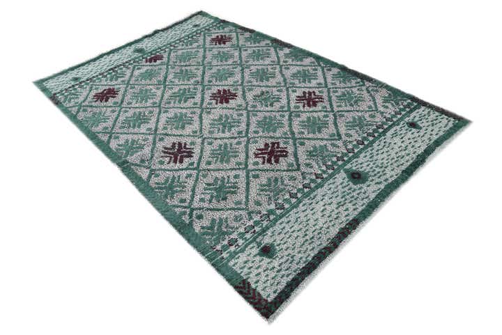 5' 5 x 8' 1 Hand Knotted Darya Wool Rug