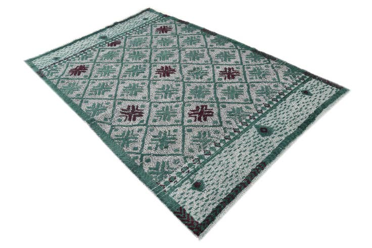 Detail image of 5' 5 x 8' 1 Hand Knotted Darya Wool Rug