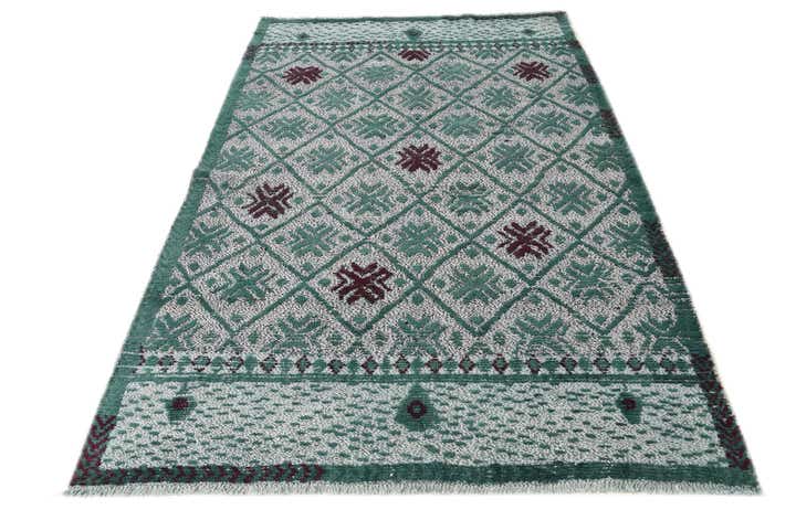 5' 5 x 8' 1 Hand Knotted Darya Wool Rug