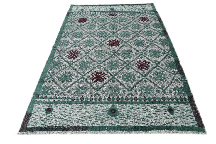 Detail image of 5' 5 x 8' 1 Hand Knotted Darya Wool Rug