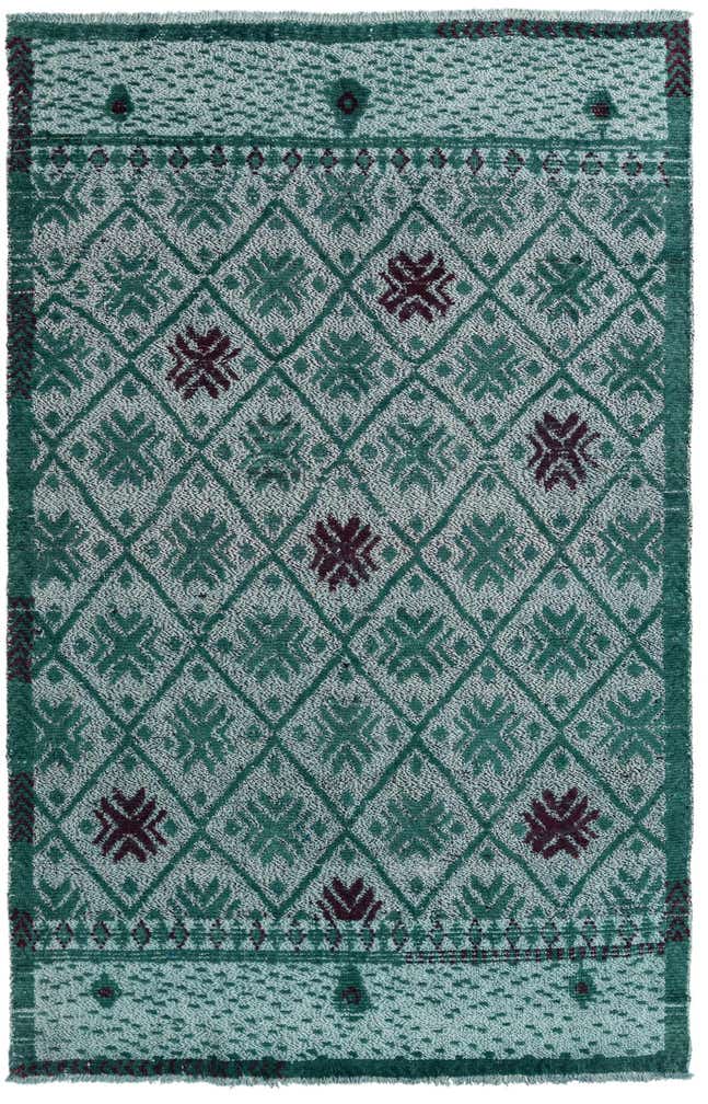 5' 5 x 8' 1 Hand Knotted Darya Wool Rug