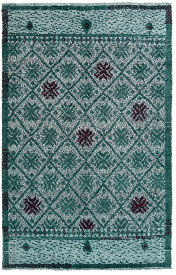 Detail image of 5' 5 x 8' 1 Hand Knotted Darya Wool Rug