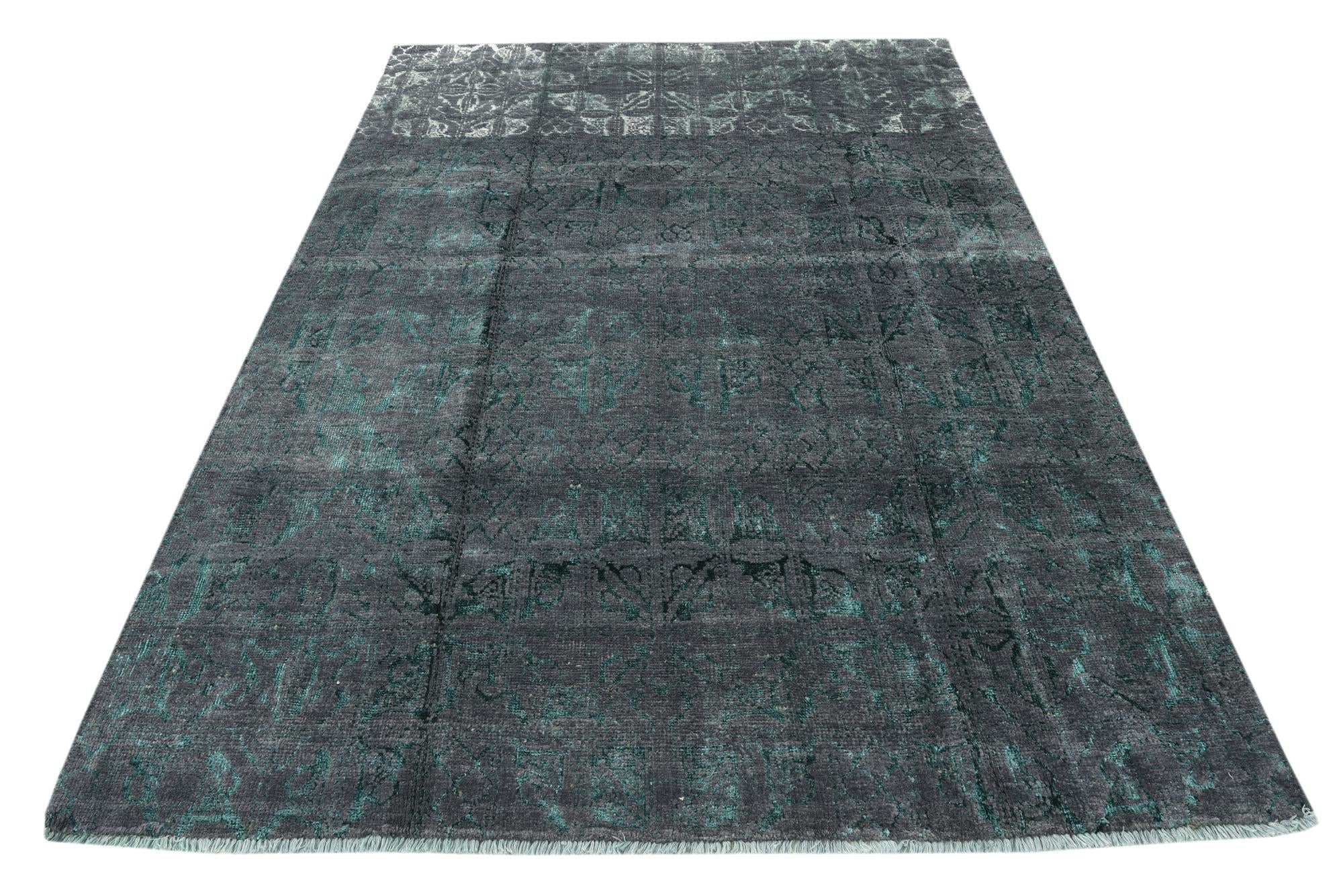 5' 10 x 9' Hand Knotted Darya Rug