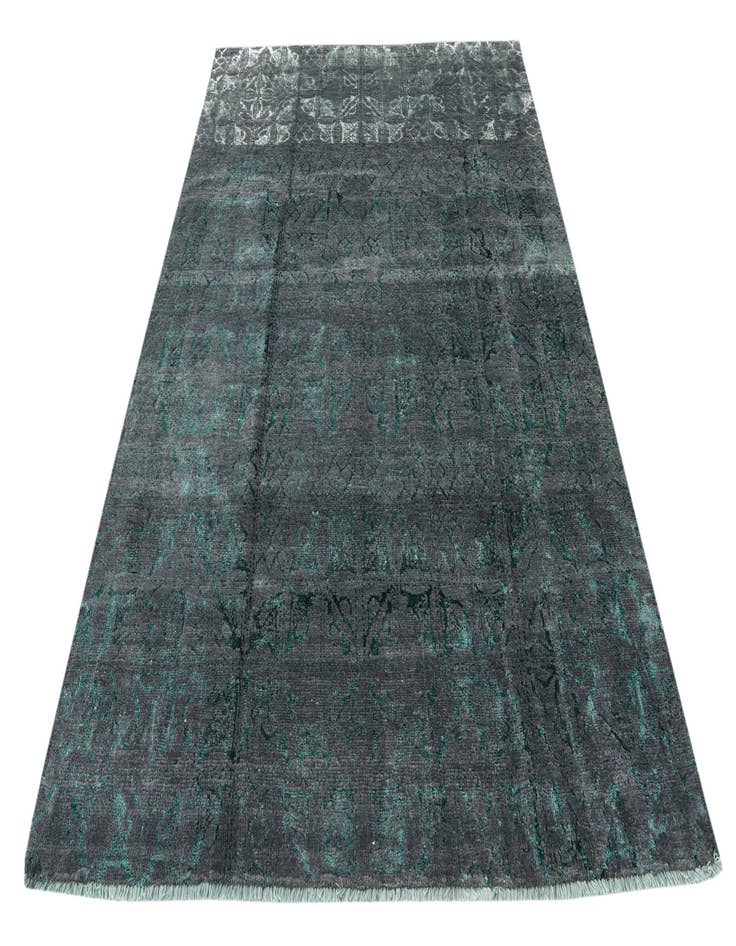 Detail image of 5' 10 x 9'  Hand Knotted Darya Rug