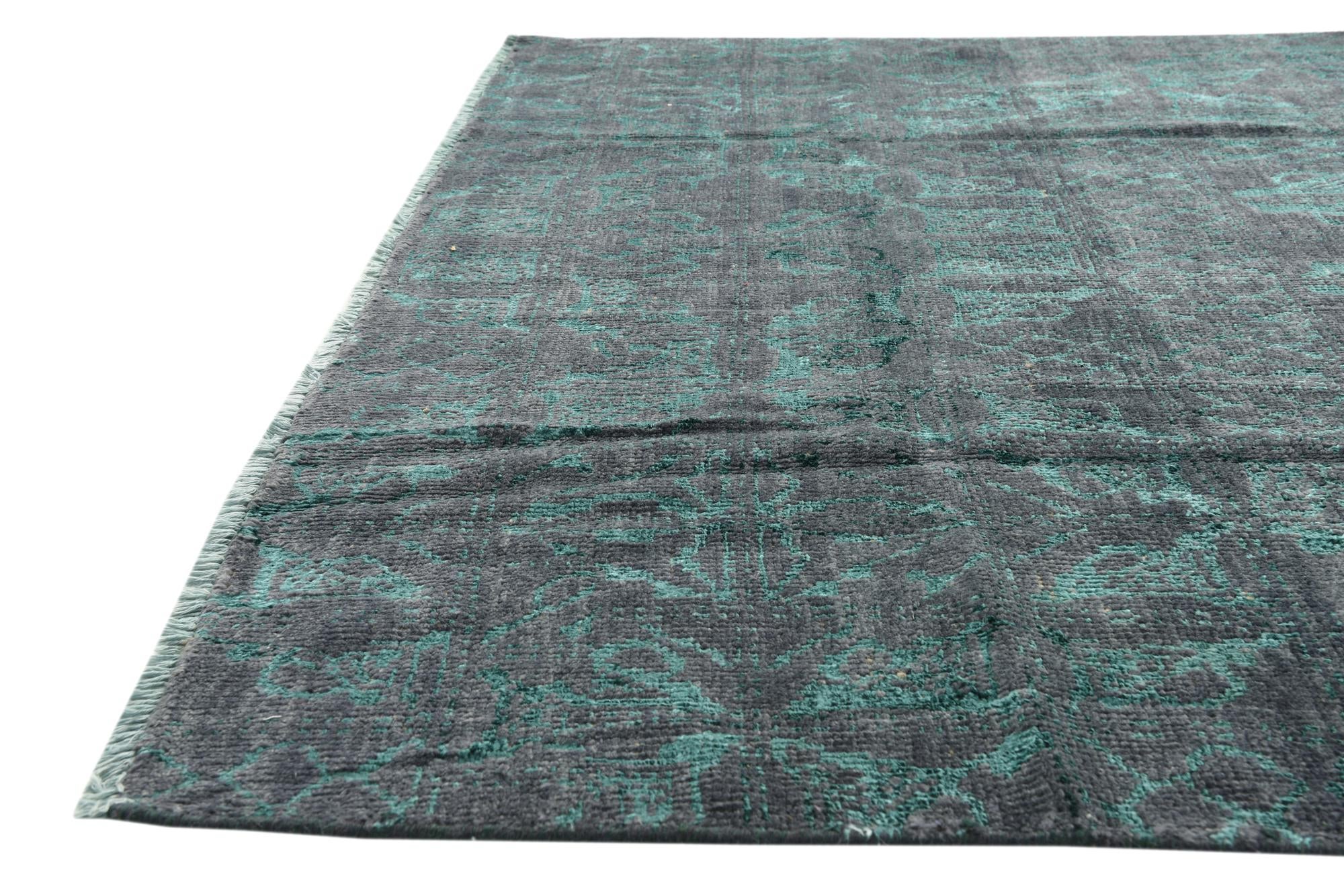 5' 10 x 9' Hand Knotted Darya Rug