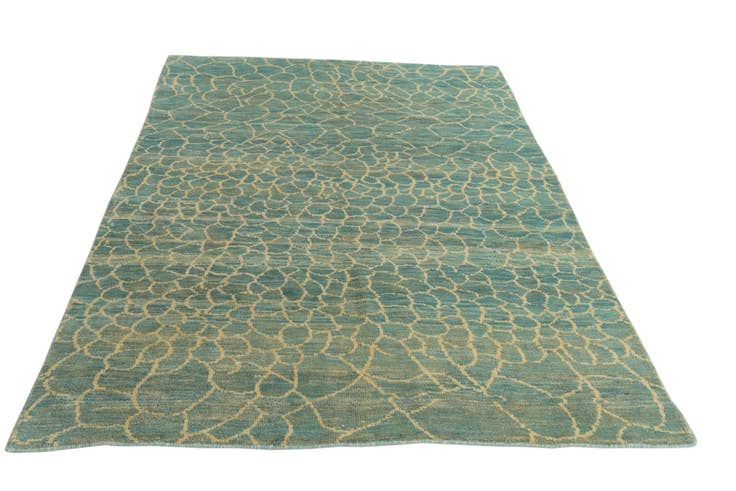 Detail image of 5' 6 x 7' 10 Hand Knotted Darya Wool Rug