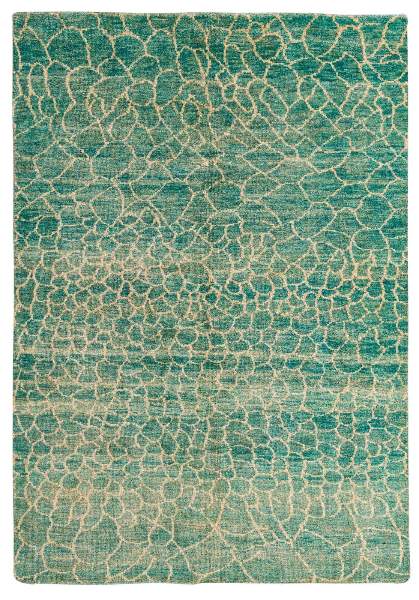 5' 6 x 7' 10 Hand Knotted Darya Wool Rug