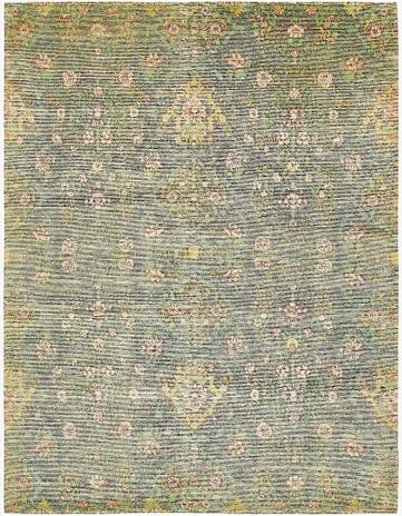 6' x 8' 2 Hand Knotted Darya Rug