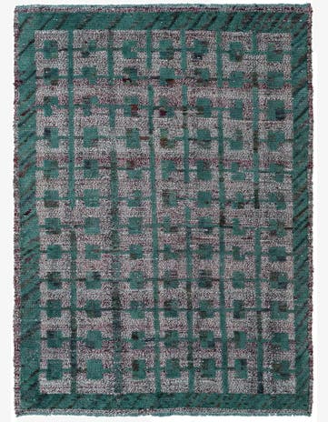 5' x 6' 8 Hand Knotted Darya Wool Rug