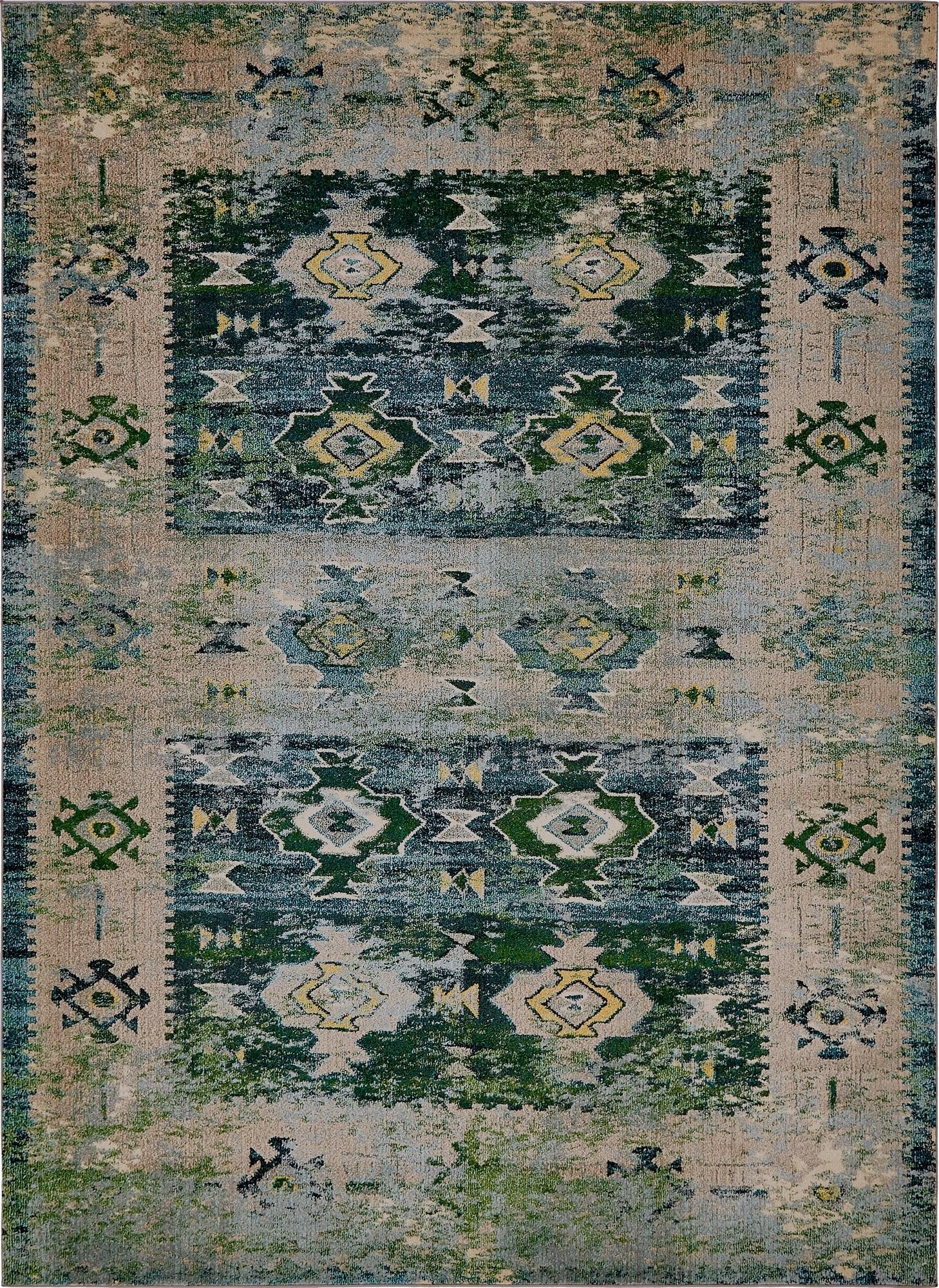 9' x 12' 2 Washable El Paso Rug