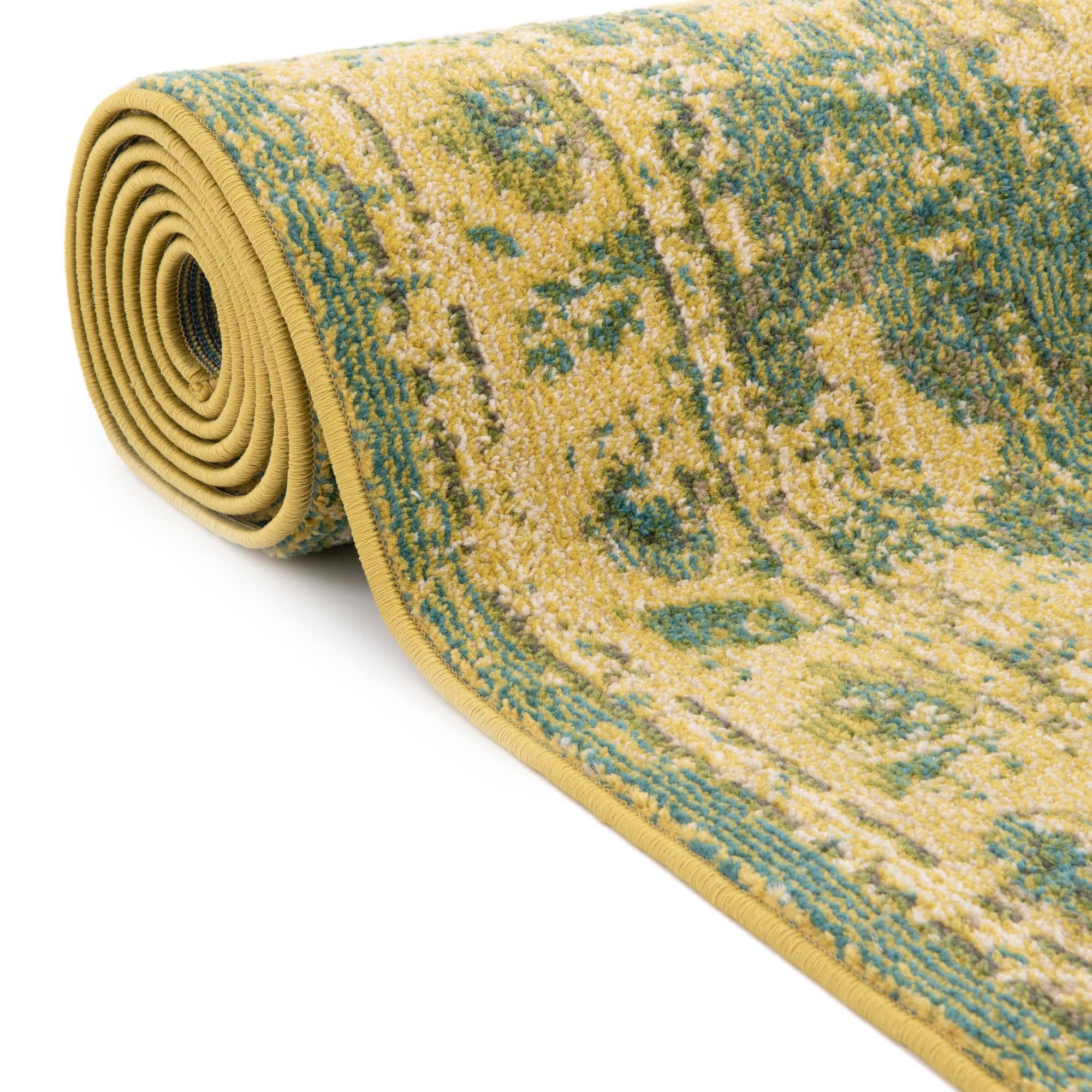5' x 8' Washable Fleur Rug