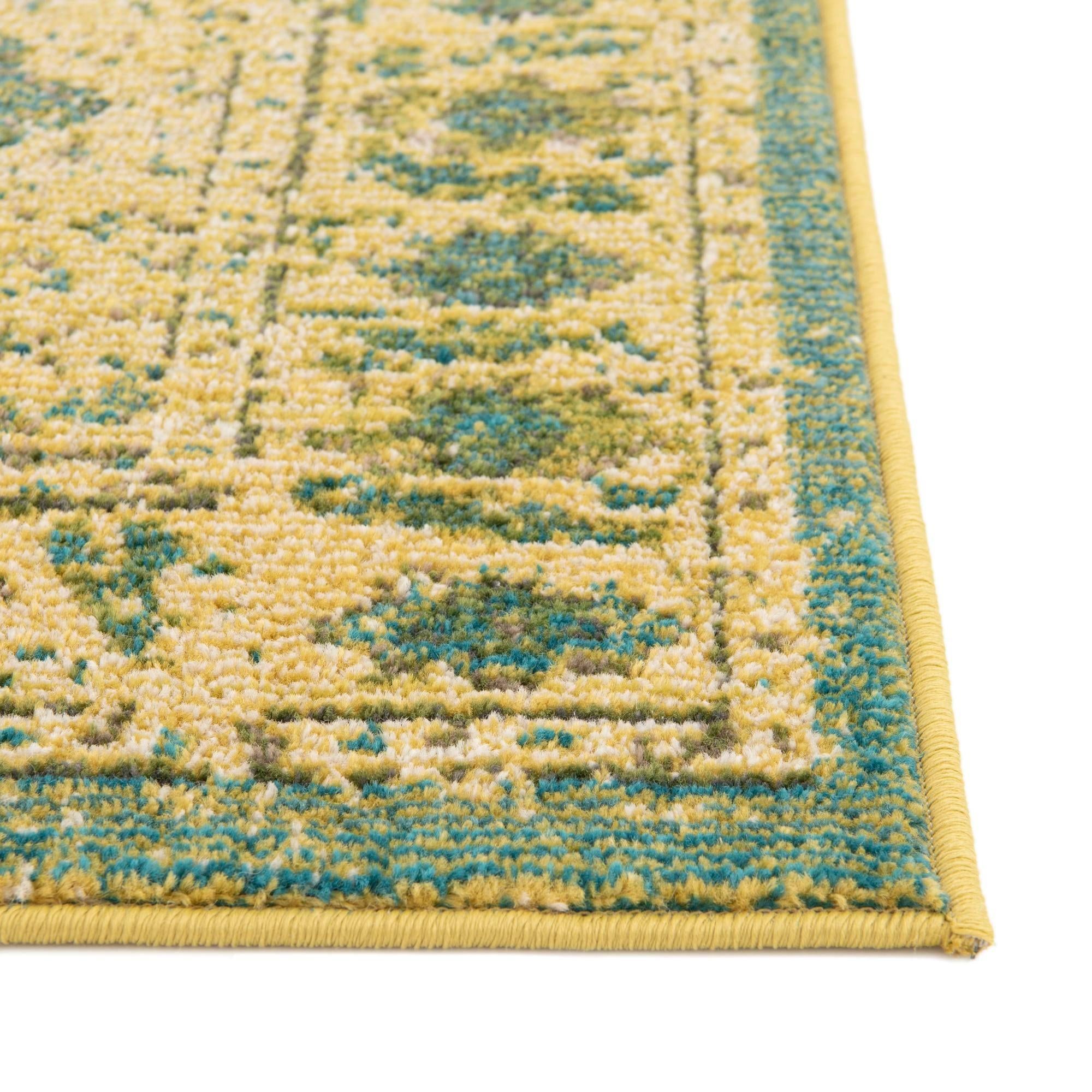 5' x 8' Washable Fleur Rug