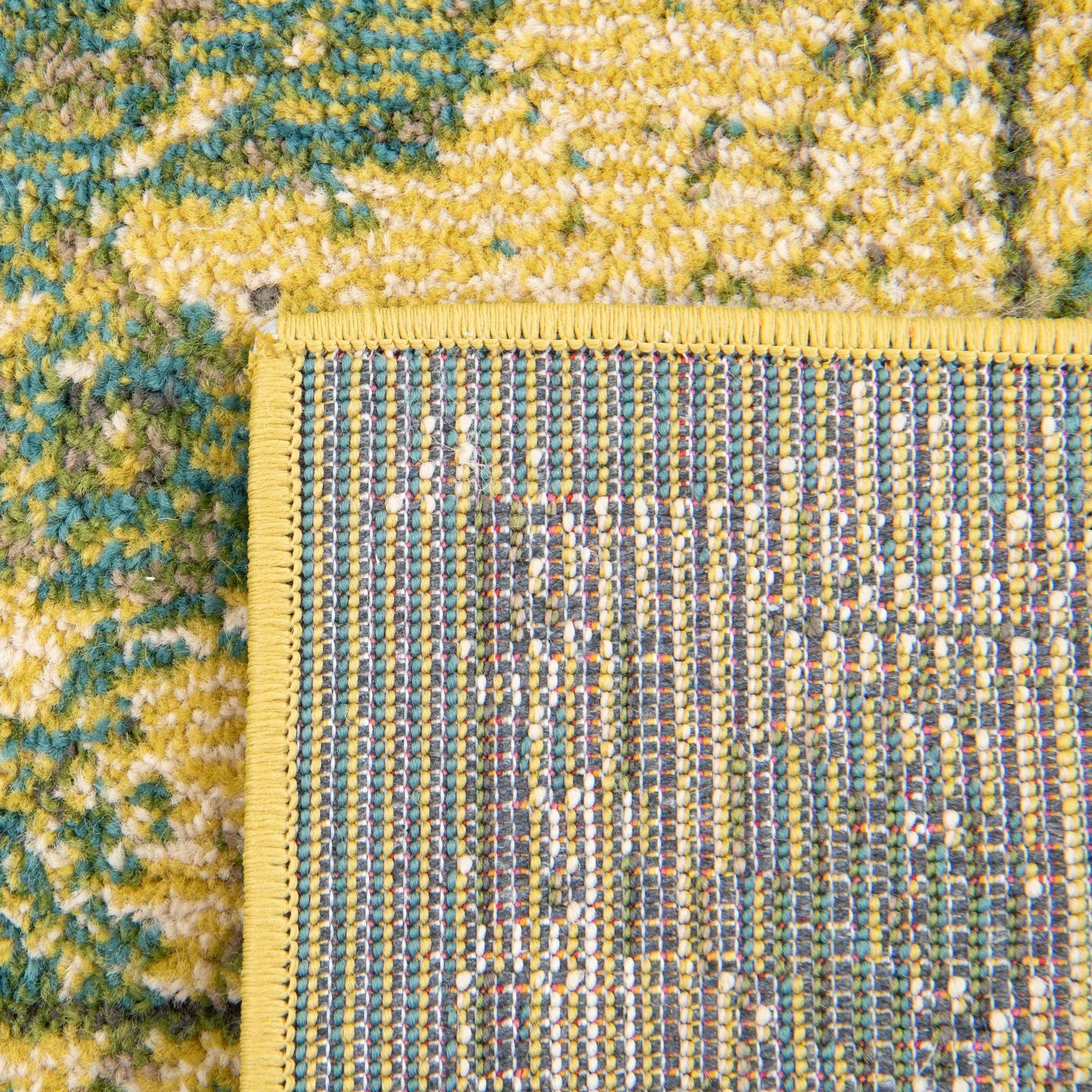 5' x 8' Washable Fleur Rug