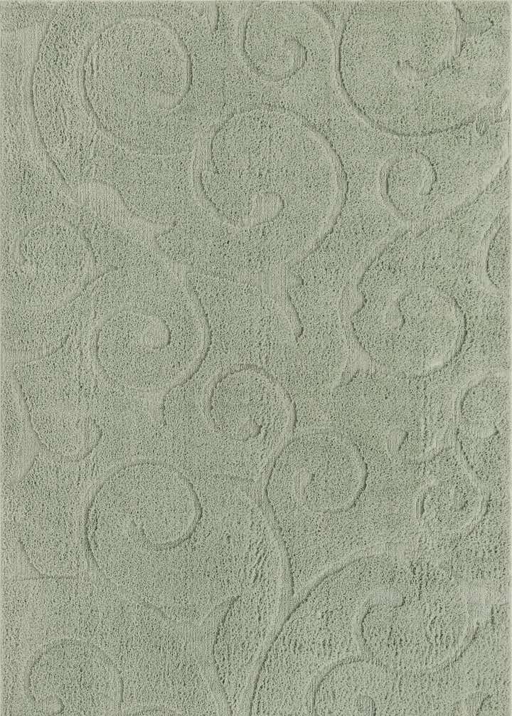 275cm x 370cm Floral Shag Teppich