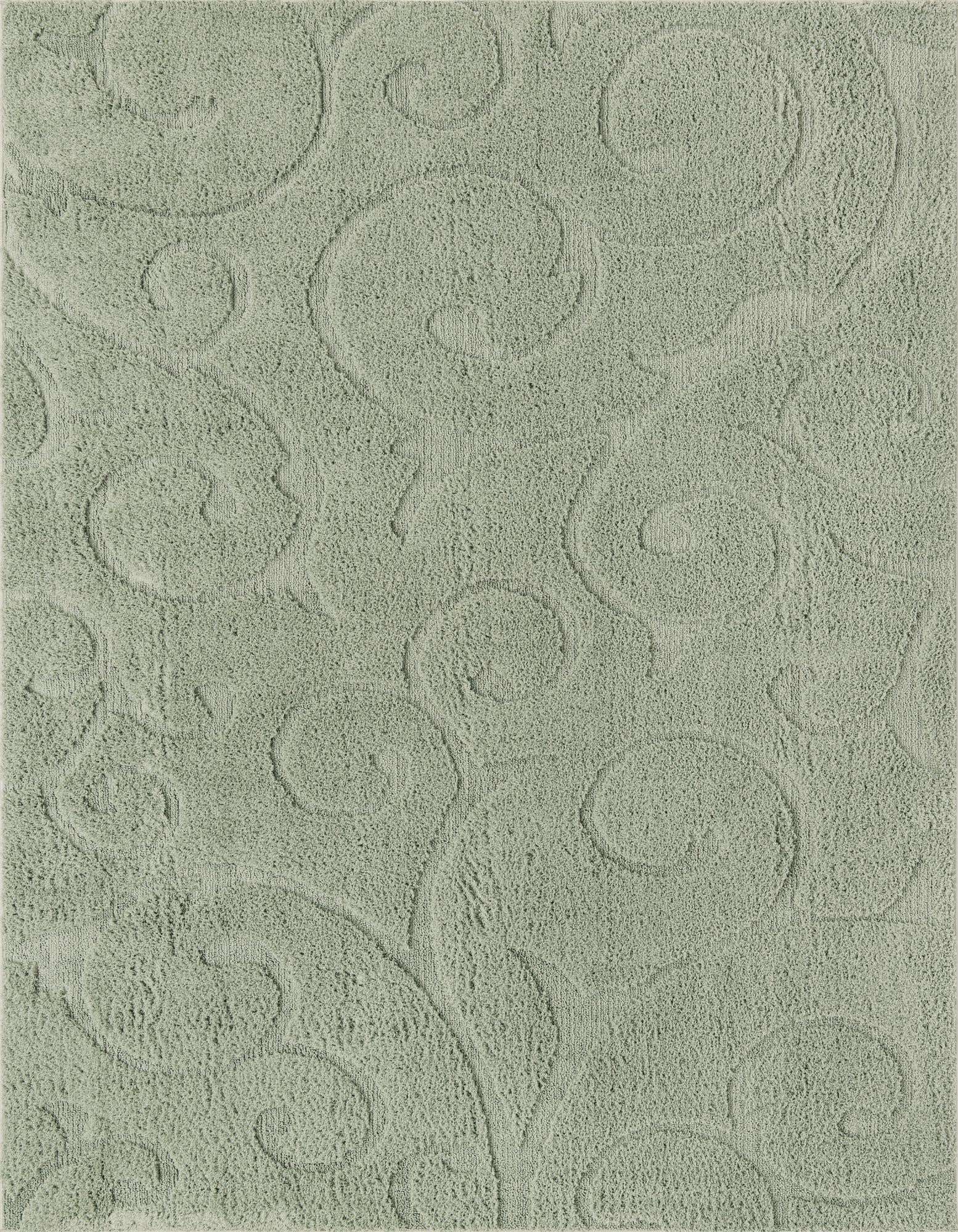 245cm x 305cm Floral Shag Teppich