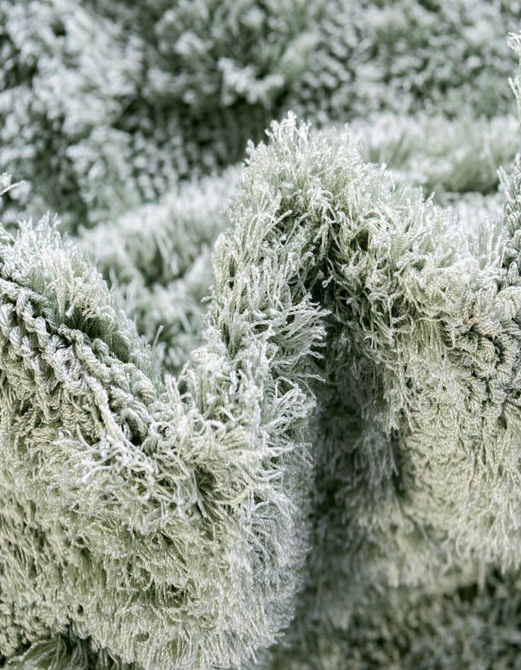 Detail image of 5' x 8' Floral Shag Rug