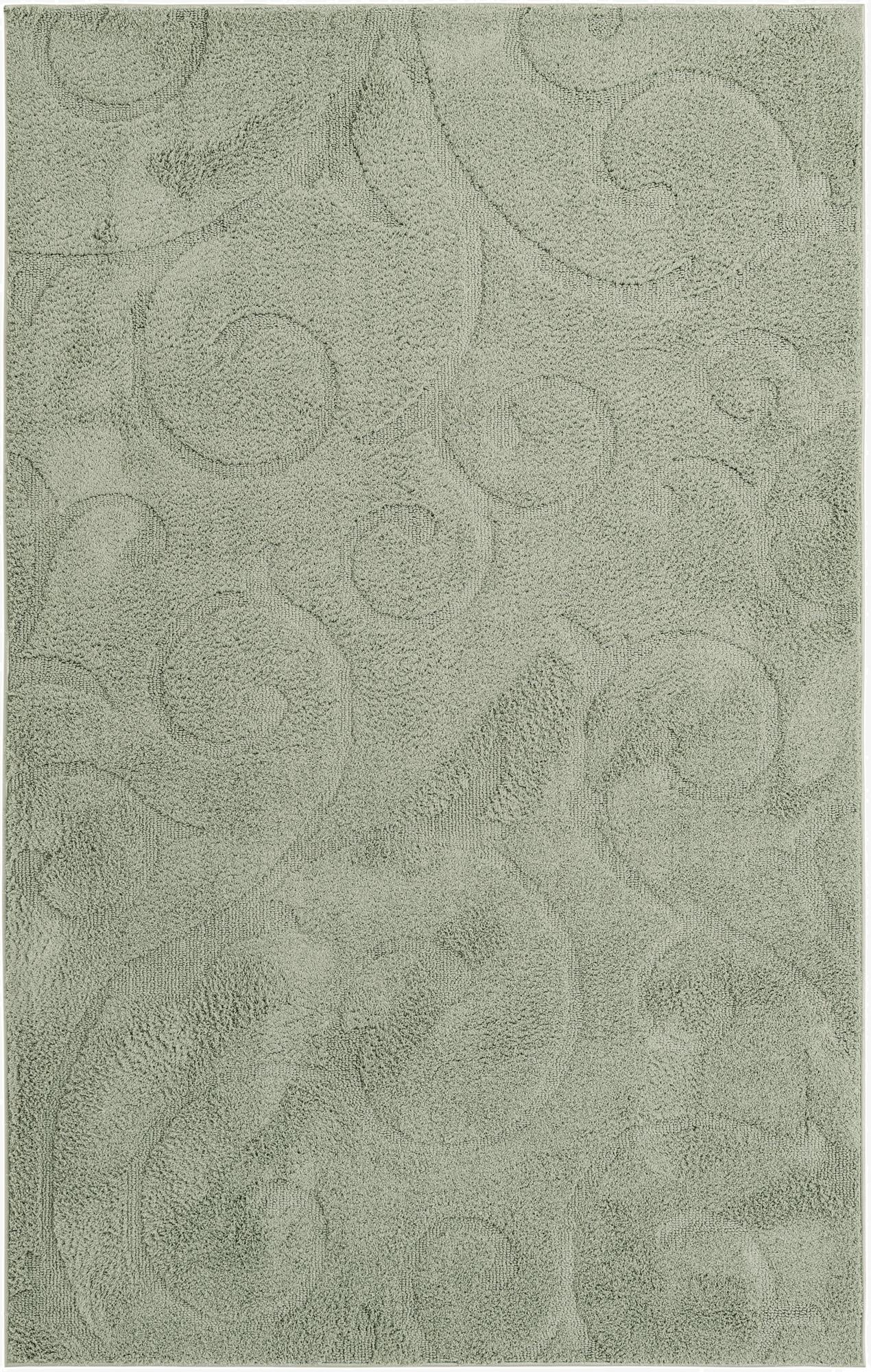 5' x 8' Floral Shag Rug