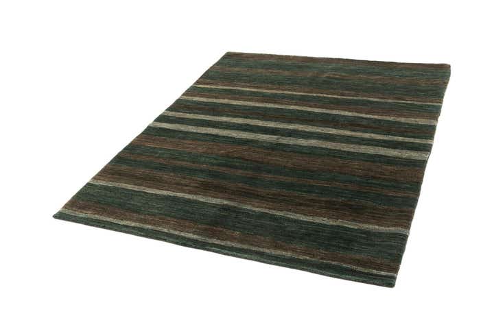 5' x 6' 9 Hand Knotted Gabbeh Wool Rug