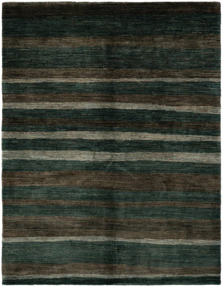 Detail image of 5' x 6' 9 Hand Knotted Gabbeh Wool Rug