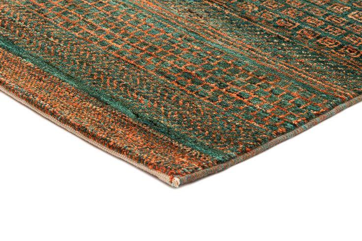 Detail image of 5' 1 x 7' Hand Knotted Gabbeh Wool Rug