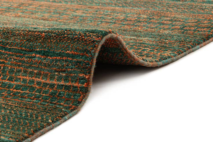 Detail image of 5' 1 x 7' Hand Knotted Gabbeh Wool Rug