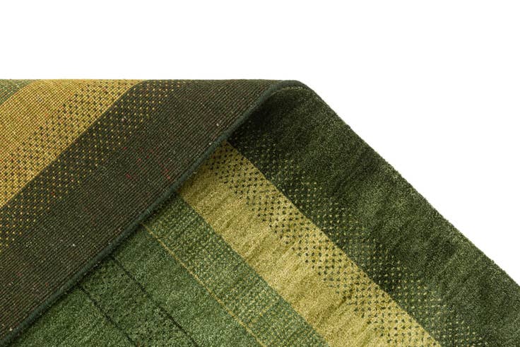 Detail image of 5' x 6' 8 Hand Knotted Gabbeh Wool Rug