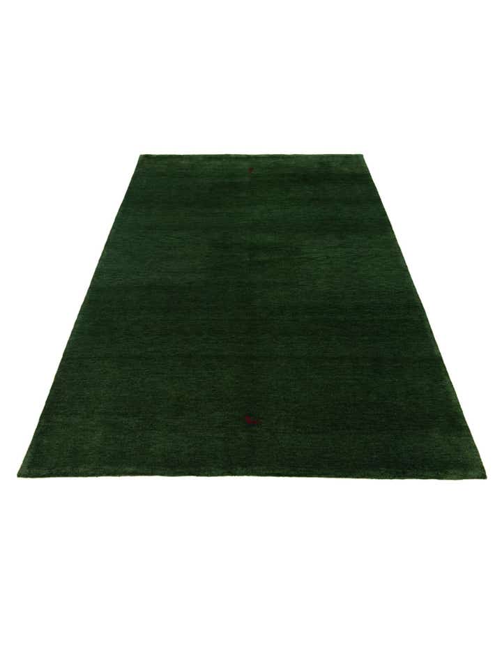 5' 7 x 8' 2 Hand Knotted Gabbeh Wool Rug