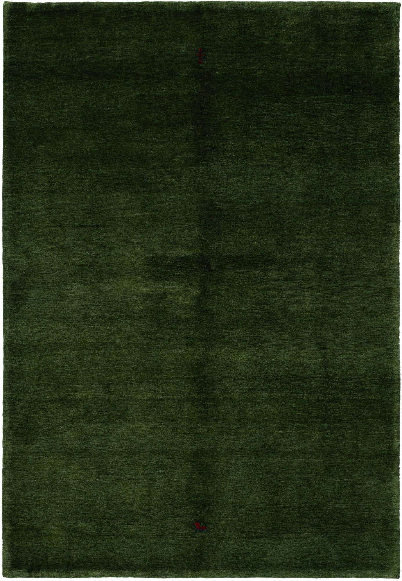 5' 7 x 8' 2 Hand Knotted Gabbeh Wool Rug