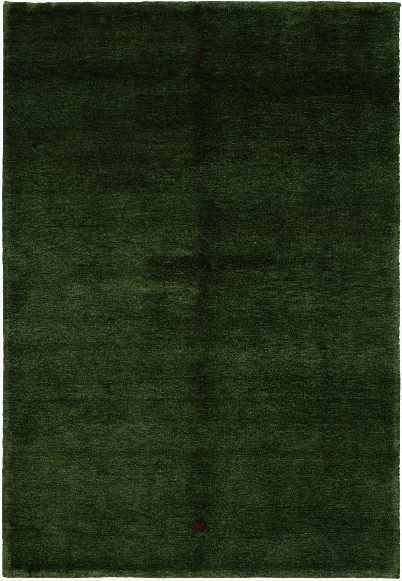 5' 7 x 8' 2 Hand Knotted Gabbeh Wool Rug