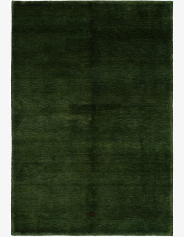 5' 7 x 8' 2 Hand Knotted Gabbeh Wool Rug