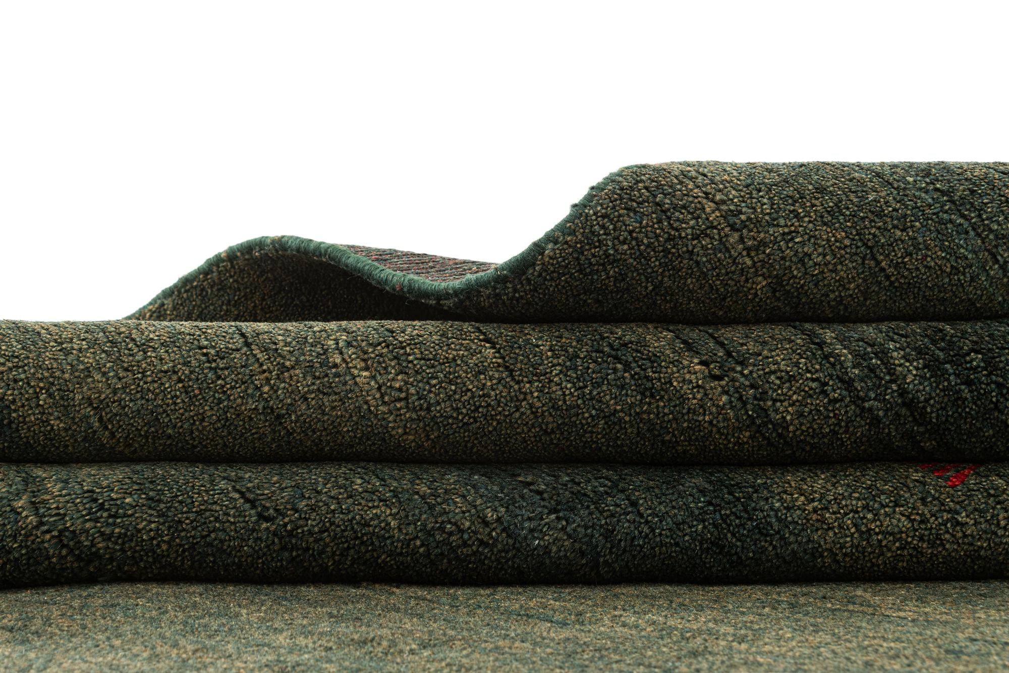 4' 9 x 6' 5 Gabbeh Shouli Rug