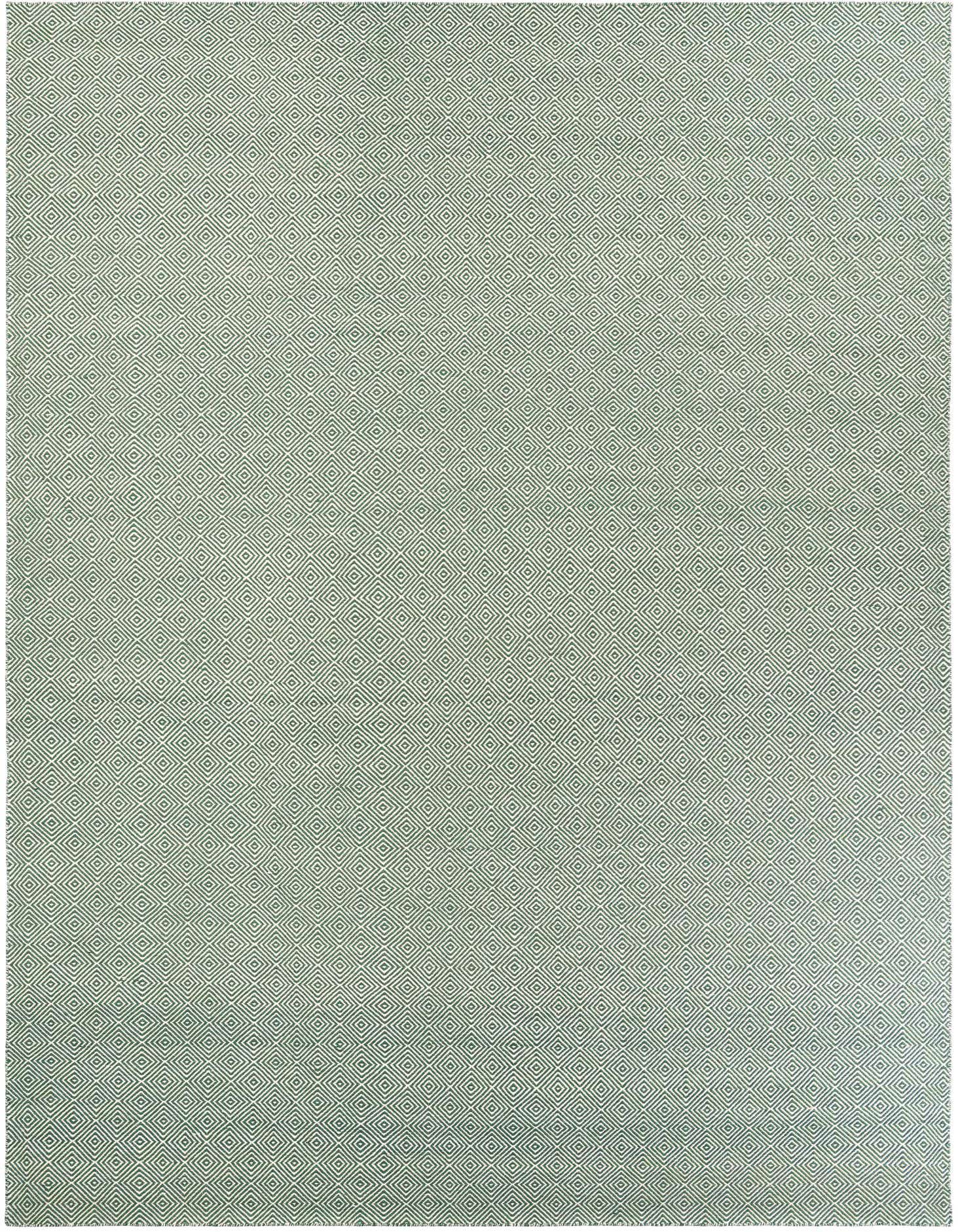 10' x 14' 1 Hand Woven Geo Trellis Flatweave Rug