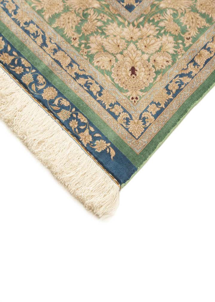 6' 8 x 10' 1 Ghom Design Rug