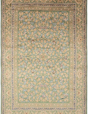 6' 9 x 9' 11 Ghom Design Rug