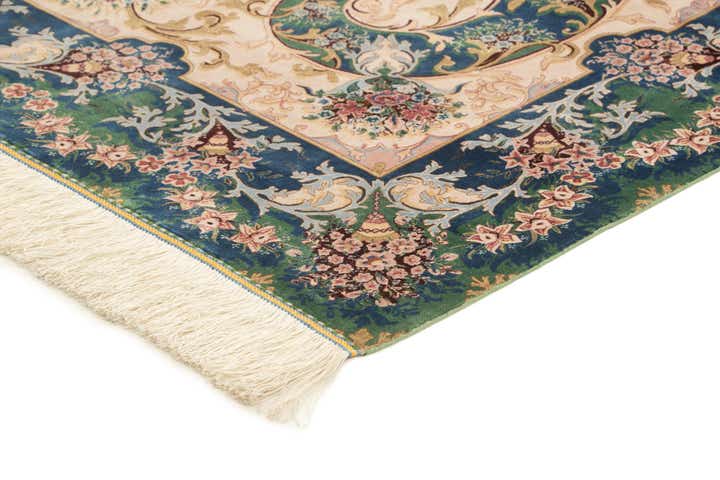 6' 5 x 9' 7 Ghom Design Rug