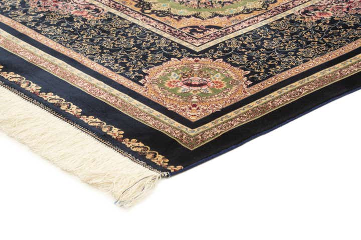 6' 6 x 9' 8 Ghom Design Rug