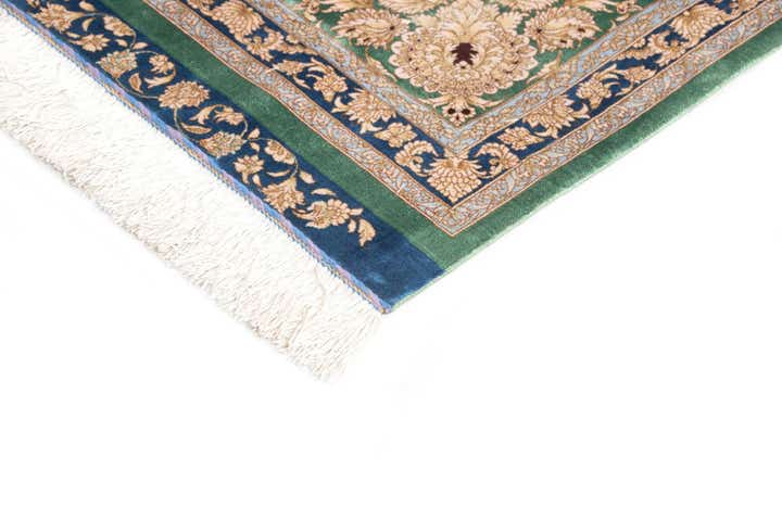 5' 11 x 9' 2 Ghom Design Rug